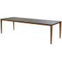 Cane-line Aspect tavolo da pranzo, teak, 280 x 100 cm, ceramica, Fossil nero