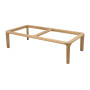 Cane-line Aspect coffee table, teak, 120 x 60 cm, base only