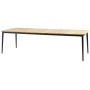 Cane-line Core Esstisch, Lavagrau/Teak, 274 x 90 cm