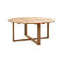 Cane-line Endless dining table with parasol hole, teak, Ø 170 cm