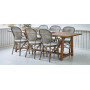 Sika-Design Rossini armchair, Taupe (rattan), ambient