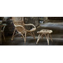 Sika-Design Monet footstool, Polished natural (rattan), ambient 5