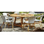 Sika-Design Madeleine chair, White w/ cappuccino dot, ambient 2