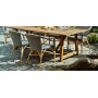 Sika-Design Madeleine stolica, Cappuccino s bijelom točkom, ambijent 2