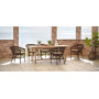 Sika-Design Emma Exterior stol, Rjava (ALU), ambient