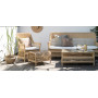 Sika-Design Dawn Exterior Fußhocker, Natur (ALU), Ambiente 3