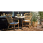 Sika-Design Bistro Exterior table base with 3 legs, ambient