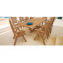 Barlow Tyrie Ascot poltrona reclinabile con schienale alto, vista 2