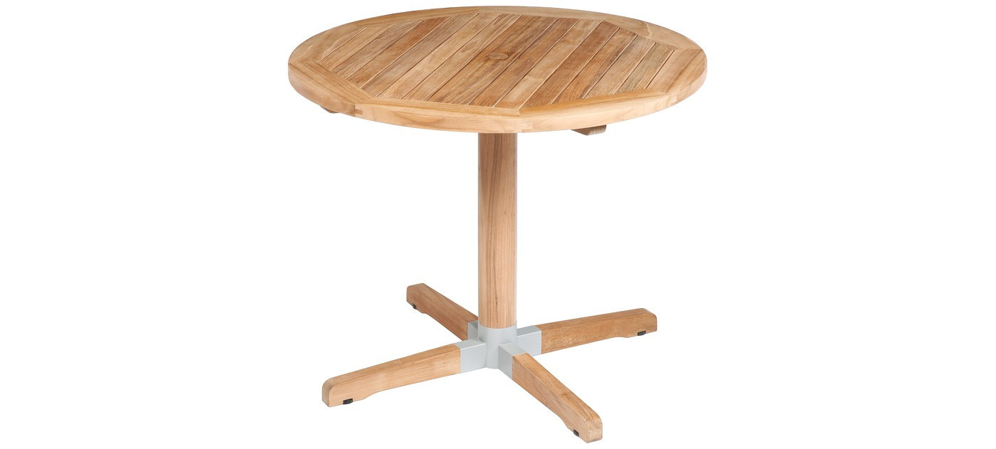 Barlow Tyrie Bermuda Pedestal Table Ø 90 cm