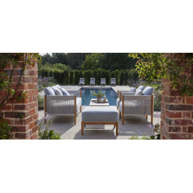 Barlow Tyrie Cocoon pouf lounge, ambientazione
