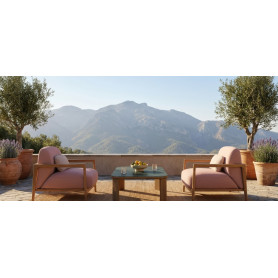 Barlow Tyrie Harmony Club poltrona lounge, ambientazione