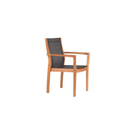 Barlow Tyrie Horizon sedia con braccioli, Charcoal 500