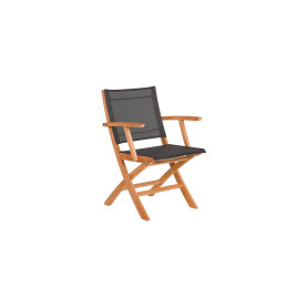 Barlow Tyrie Horizon sedia da pranzo con braccioli, Charcoal 500