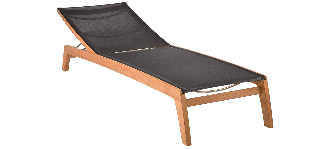 Barlow Tyrie Horizon Lounger, Charcoal 500