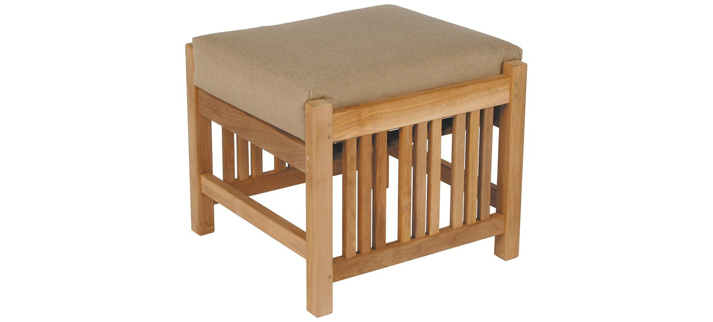 Barlow Tyrie Mission Footstool