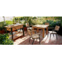 Barlow Tyrie Titan stolica s rukonaslonima, crni okvir, ambijent
