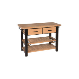 Barlow Tyrie Titan Serving Table 136 cm, Black Frame