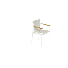 Barlow Tyrie Around Ess-Armlehnstuhl, Arctic White 02, Oyster Sunbrella® 515