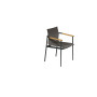 Barlow Tyrie Around Ess-Armlehnstuhl, Forge Grey 14, Carbon Sunbrella® 513
