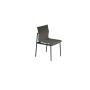 Barlow Tyrie Around blagovaonska stolica, Forge Grey 14, Carbon Sunbrella® 513