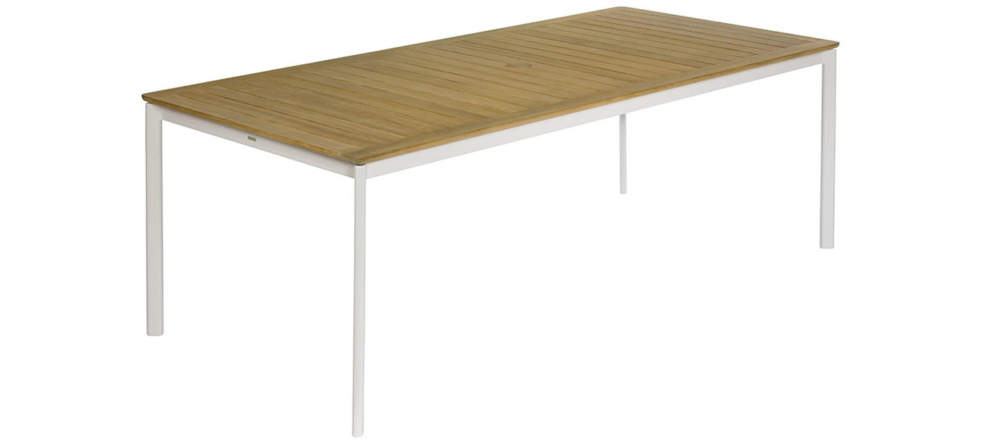 Barlow Tyrie Around blagovaonski stol 220 cm, Arctic White 02