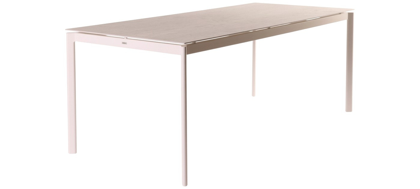 Barlow Tyrie Around tavolo da pranzo 200 cm, Arctic White 02, Frost 806