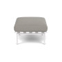 Barlow Tyrie Around pouf, Arctic White 02