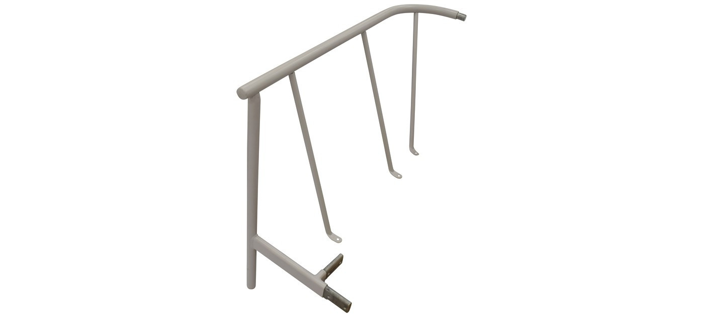 Barlow Tyrie Around Lounge-Seitenteil, Arctic White 02, Linkes Ende, Aluminium