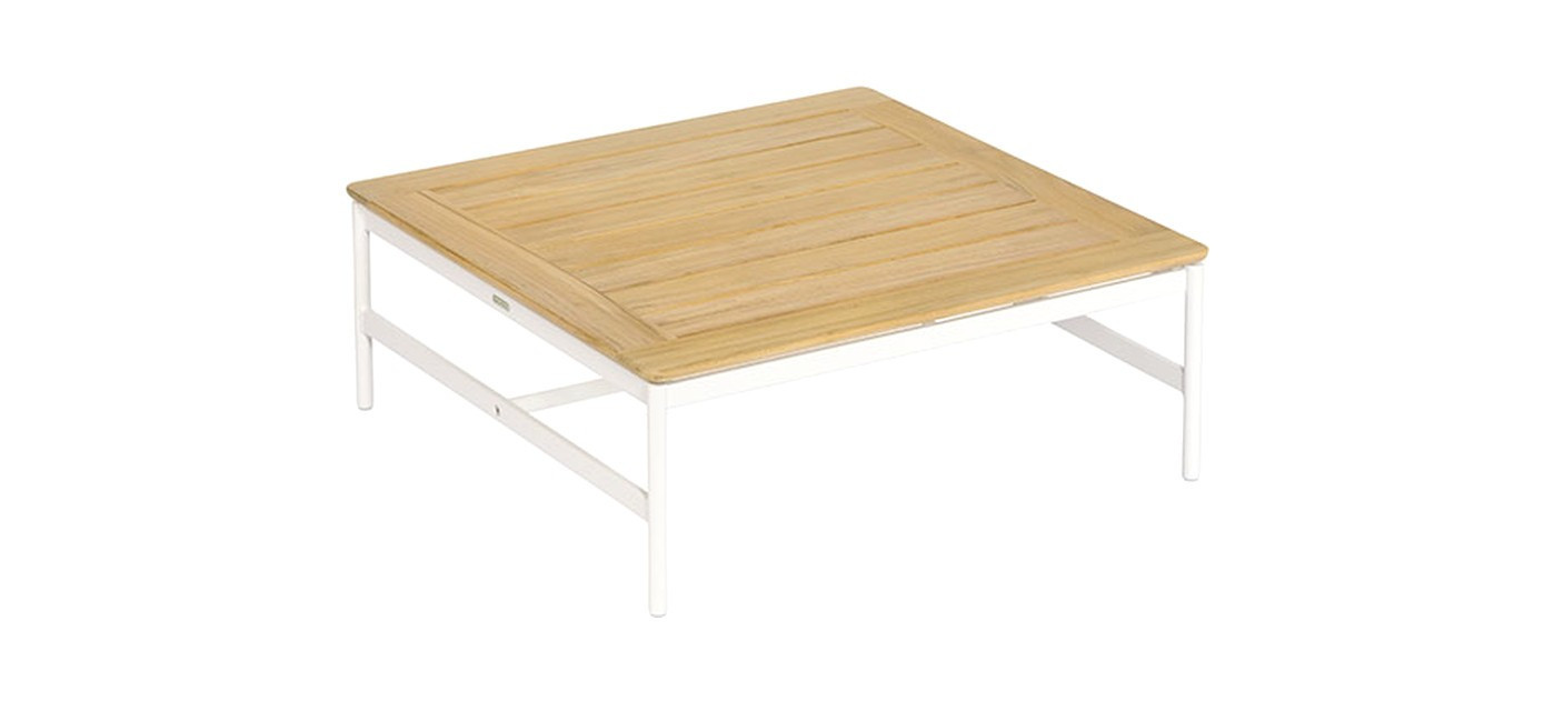 Barlow Tyrie Around tavolino basso 70 cm, Arctic White 02