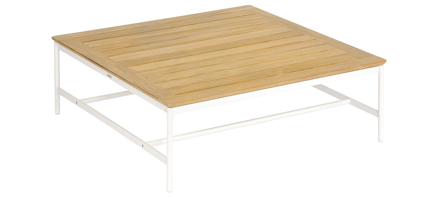 Barlow Tyrie Around tavolino basso 100 cm, Arctic White 02
