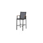 Barlow Tyrie Aura sedia alta con braccioli, Graphite 01, Charcoal 500
