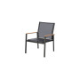 Barlow Tyrie Aura Clubsessel, Graphite 01, Charcoal 500