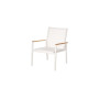 Barlow Tyrie Aura klupska fotelja, Arctic White 02, Pearl 505