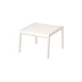 Barlow Tyrie Aura Footstool, Arctic White 02, Pearl 505