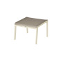 Barlow Tyrie Aura pouf poggiapiedi, Champagne 04, Titanium 502