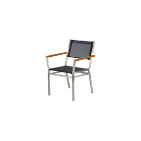 Barlow Tyrie Equinox Carver, Teak, Charcoal 500