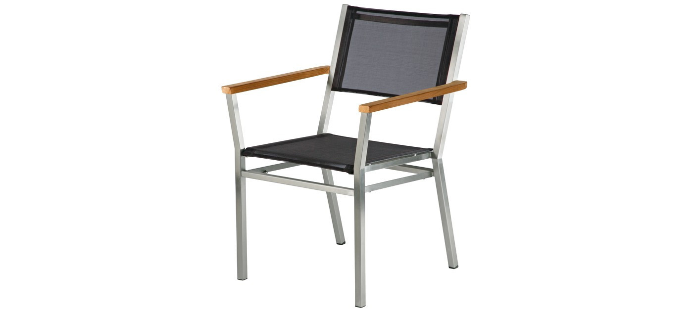 Barlow Tyrie Equinox Carver, Teak, Charcoal 500