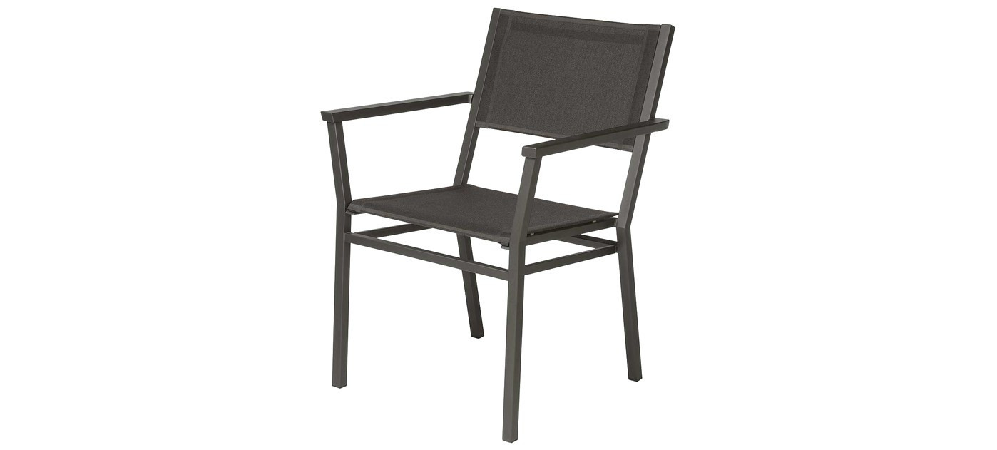 Barlow Tyrie Equinox Carver (powder-coated), Graphite 01, Carbon Sunbrella® 513