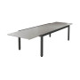 Barlow Tyrie Equinox Extending Table 360 cm (powder-coated), Graphite 01, Dusk 808
