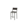 Barlow Tyrie Equinox High Dining Chair (powder-coated), Graphite 01, Carbon Sunbrella® 513