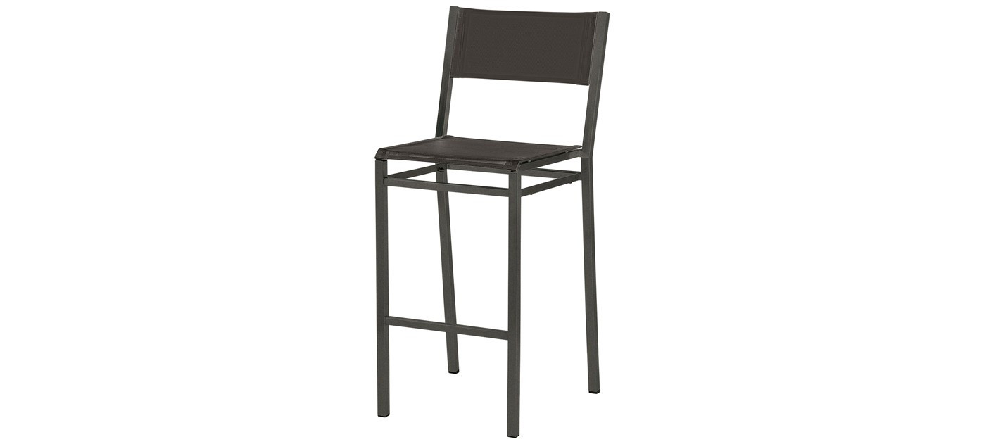 Barlow Tyrie Equinox barska stolica (lakirani okvir), Graphite 01, Carbon Sunbrella® 513