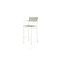Barlow Tyrie Equinox High Dining Carver (powder-coated), Arctic White 02, Seagull Sunbrella® 512