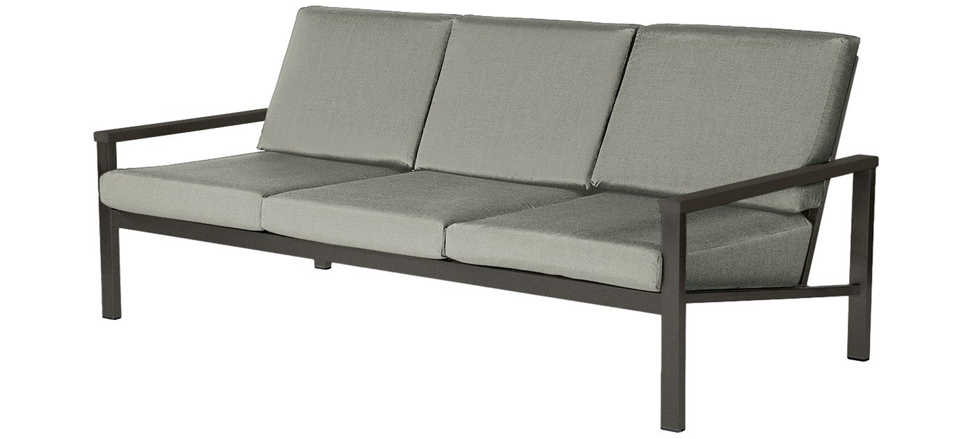 Barlow Tyrie Equinox lounge trosjed (lakirani okvir), Graphite 01, Carbon Sunbrella® 513