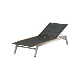 Barlow Tyrie Equinox Lounger, Charcoal 500