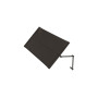 Barlow Tyrie Sonnendach für Liege (pulverbeschichtet), Graphite 01, Carbon Sunbrella® 513