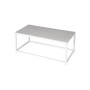 Barlow Tyrie Equinox tavolino basso 100 cm (ceramica), Arctic White 02, Frost 806