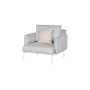Barlow Tyrie Layout lounge enosed, Arctic White 02, Nizka naslona za roke