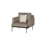 Barlow Tyrie Layout lounge enosed, Forge Grey 14, Nizka naslona za roke