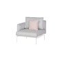 Barlow Tyrie Layout lounge jednosjed, Arctic White 02, Jedan naslon za ruke