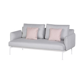 Barlow Tyrie Layout lounge dvosjed, Arctic White 02, Niski naslon za ruke